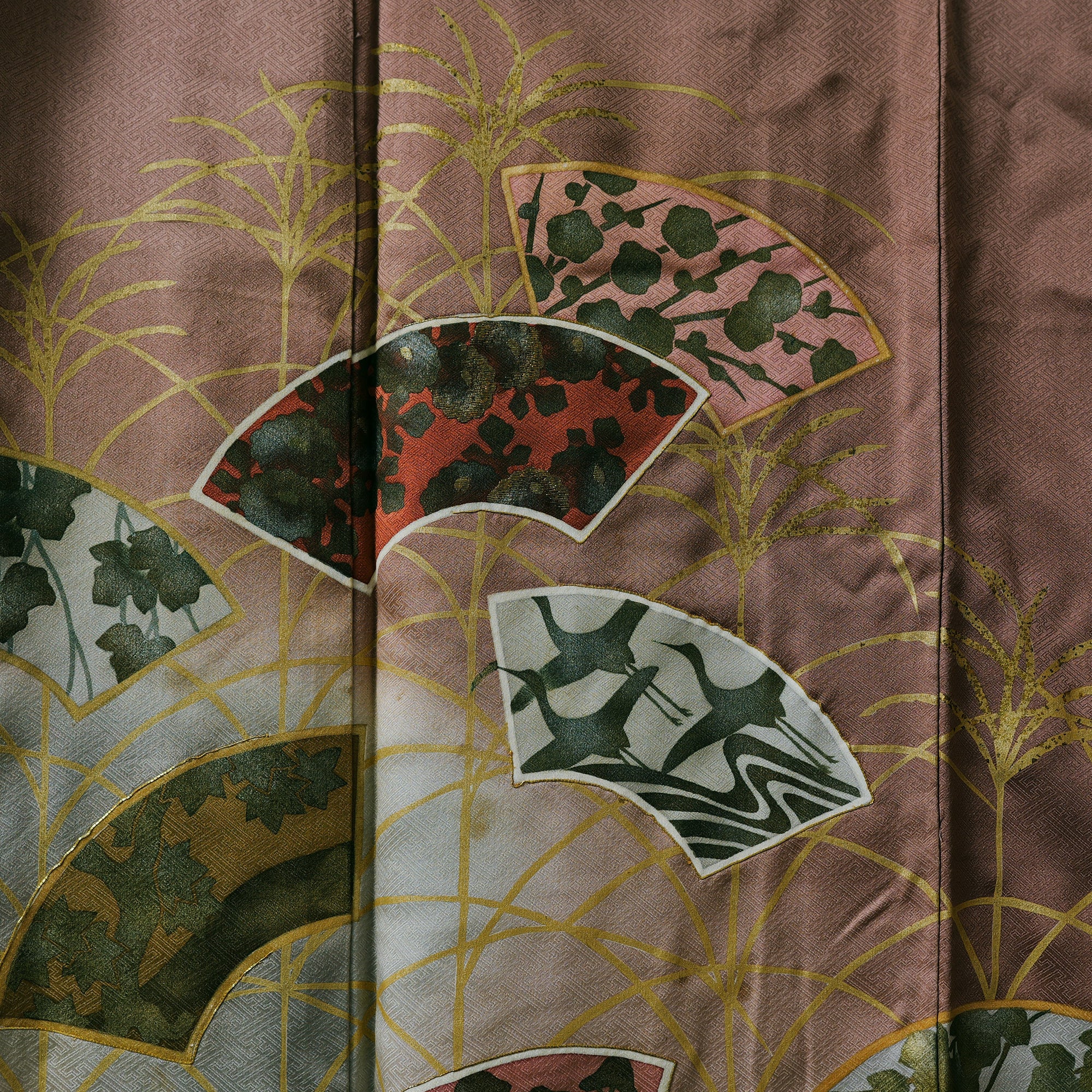 NALB - No Art Left Behind Fabric: NALBSEP13-08 Orangey Brown fan
