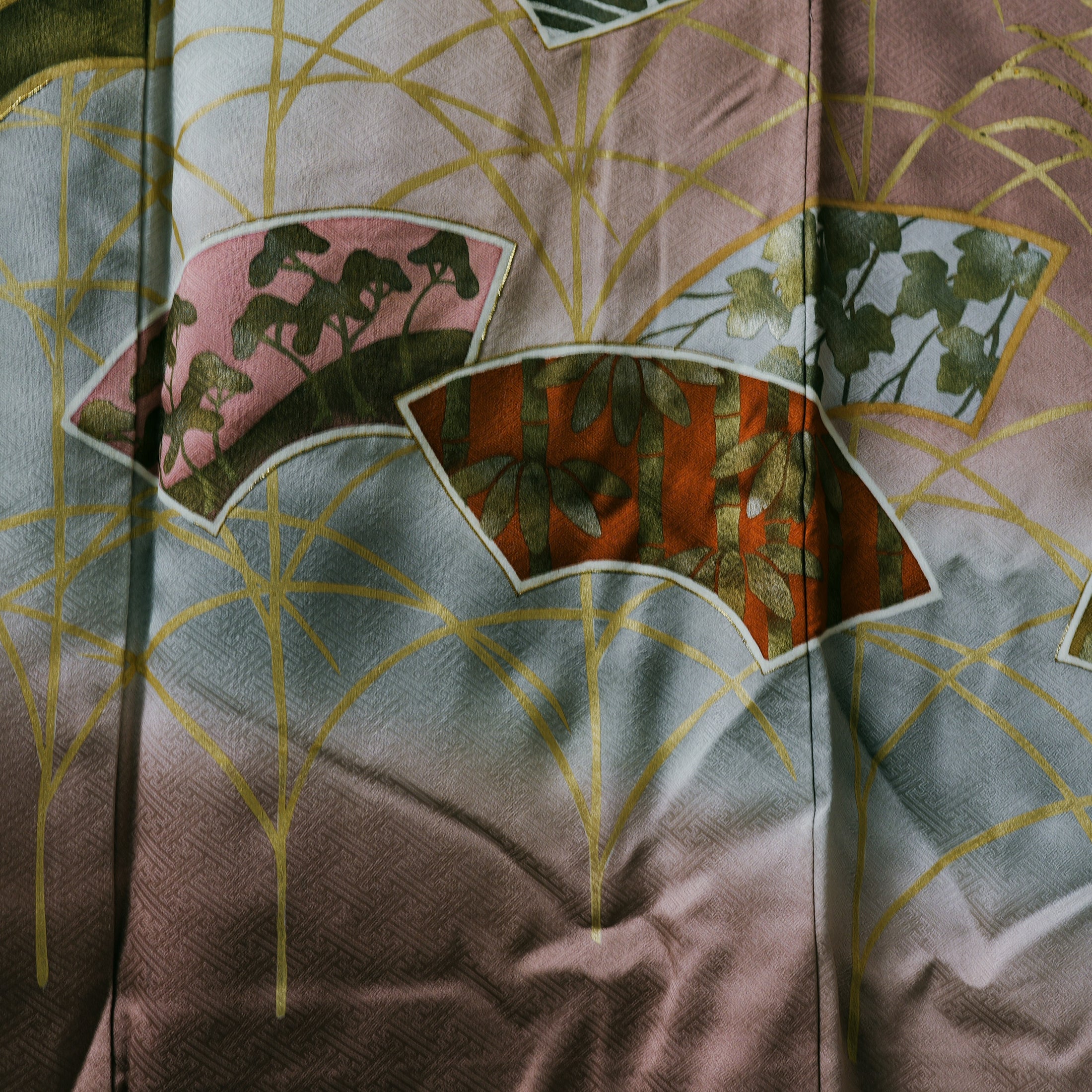 NALB - No Art Left Behind Fabric: NALBSEP13-08 Orangey Brown fan