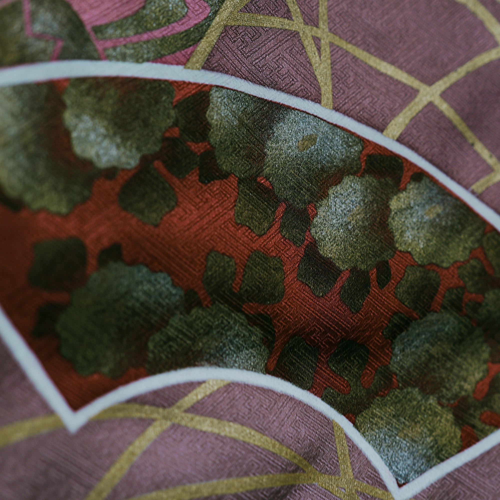 NALB - No Art Left Behind Fabric: NALBSEP13-08 Orangey Brown fan