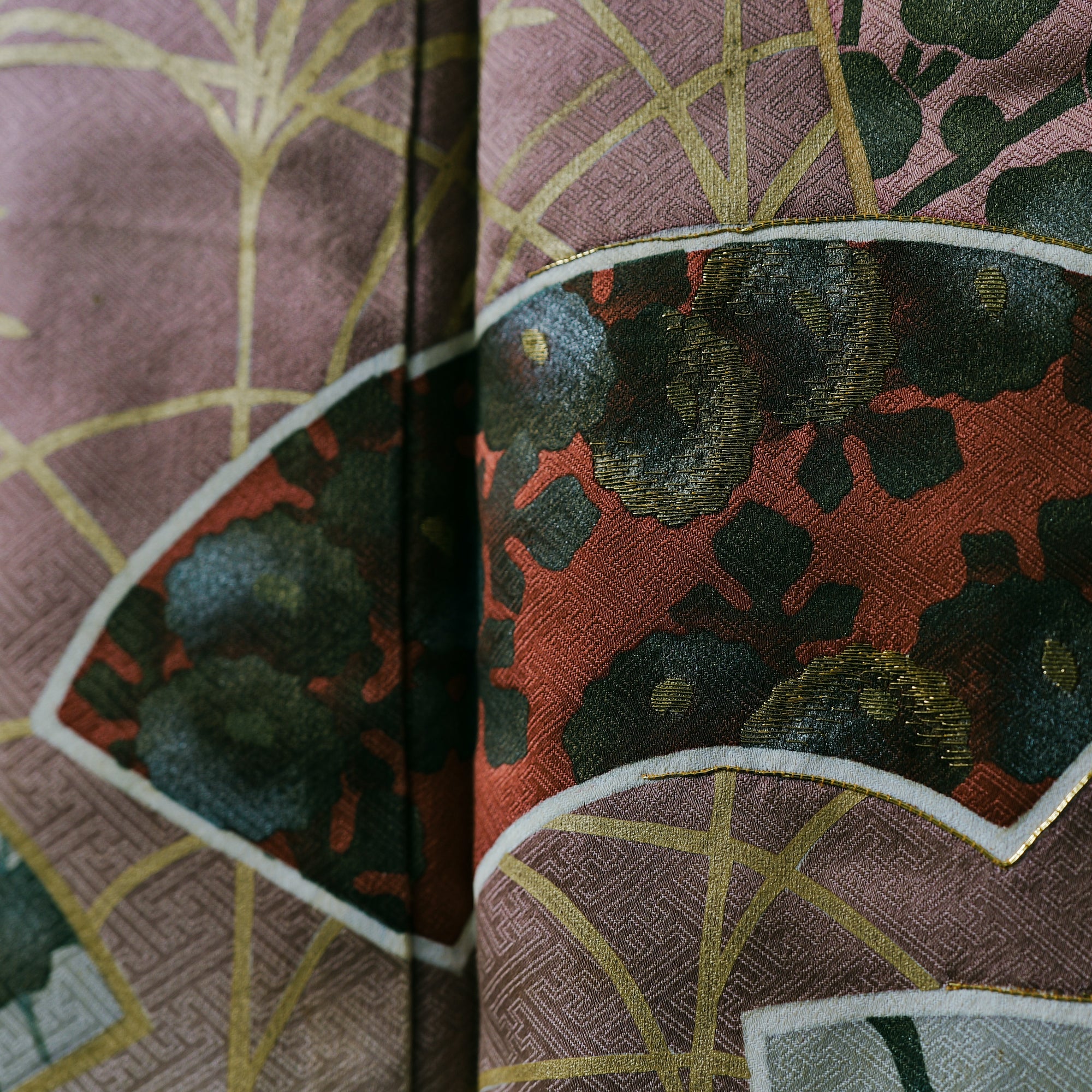 NALB - No Art Left Behind Fabric: NALBSEP13-08 Orangey Brown fan
