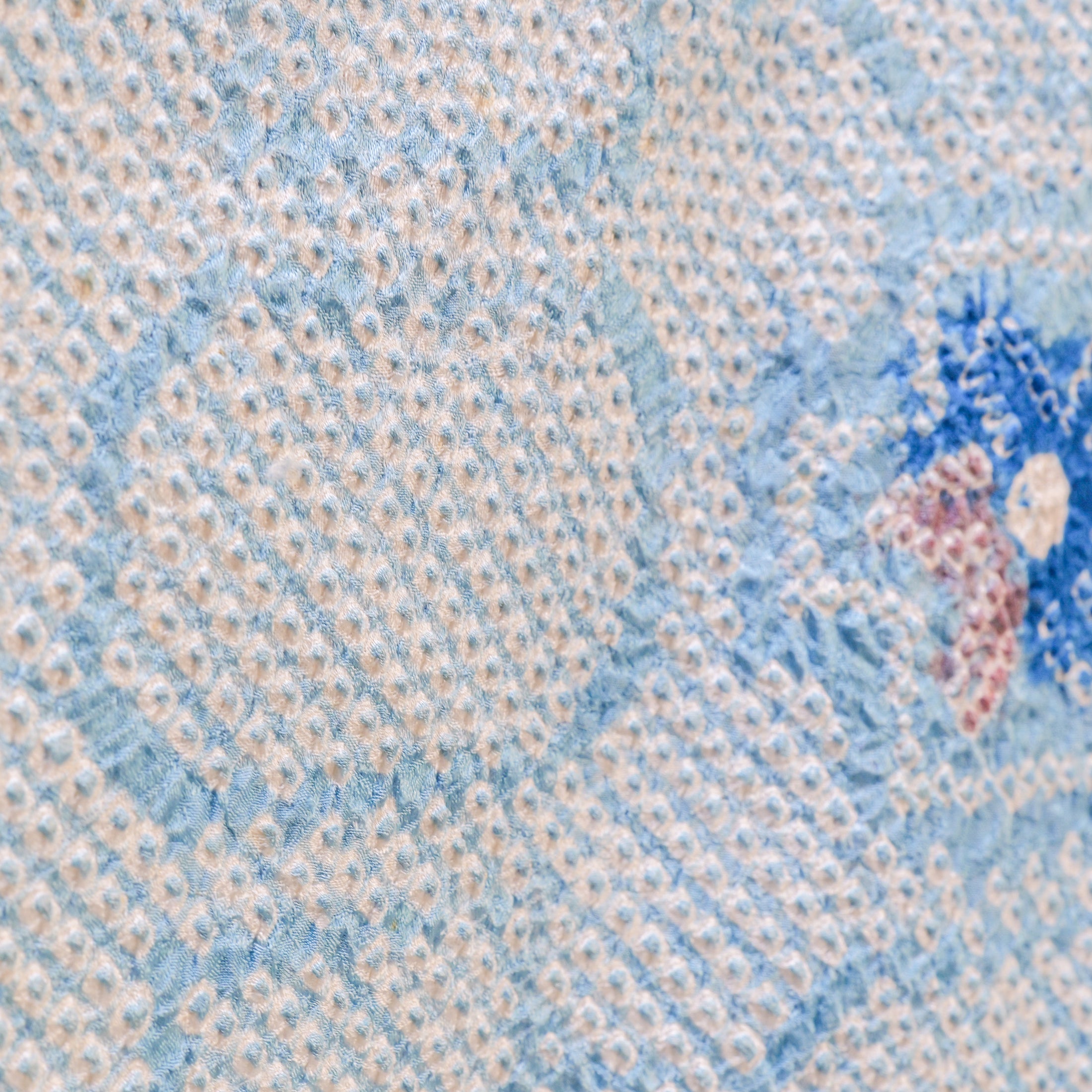 NALB - No Art Left Behind Fabric: 1217NALB-03 Blue white