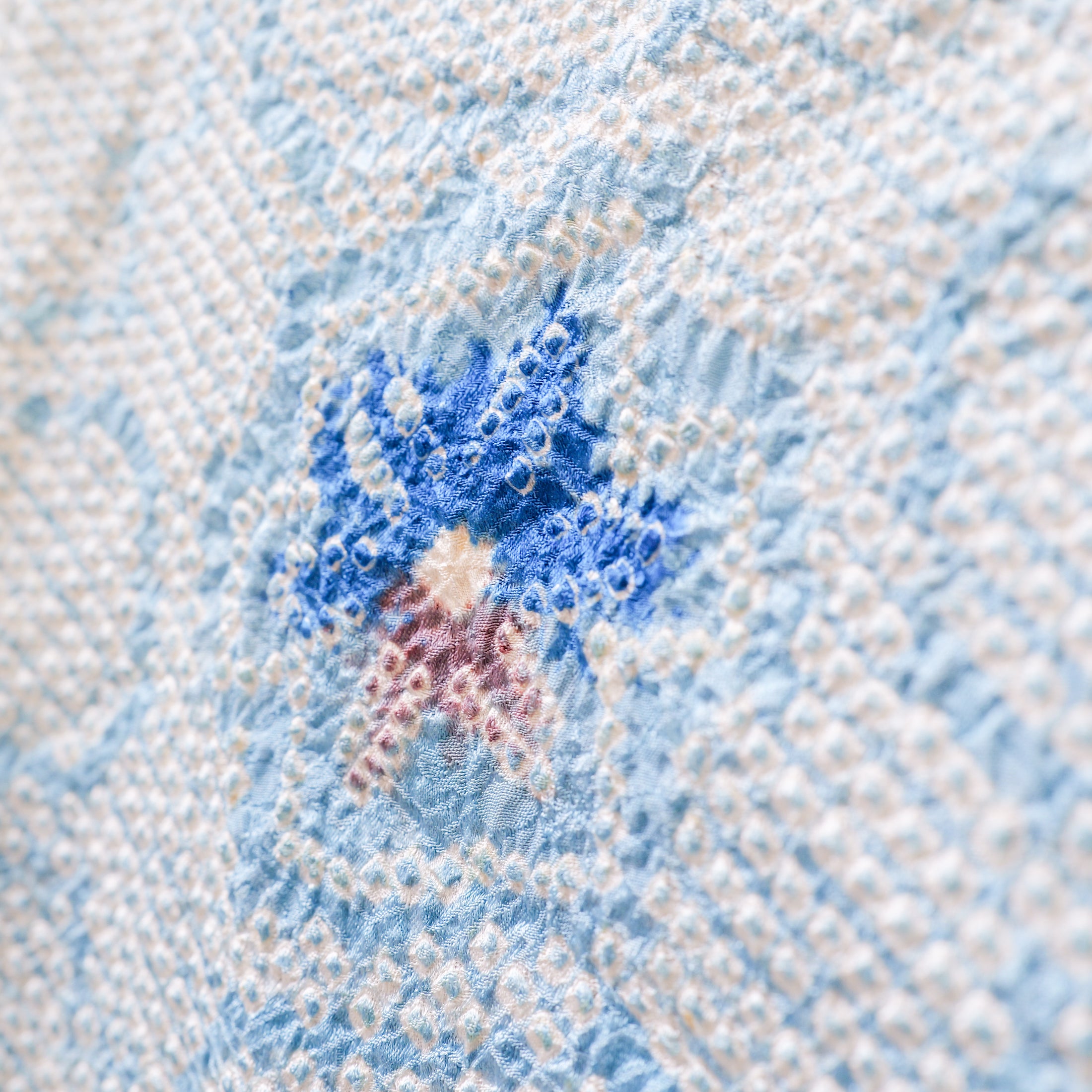 NALB - No Art Left Behind Fabric: 1217NALB-03 Blue white