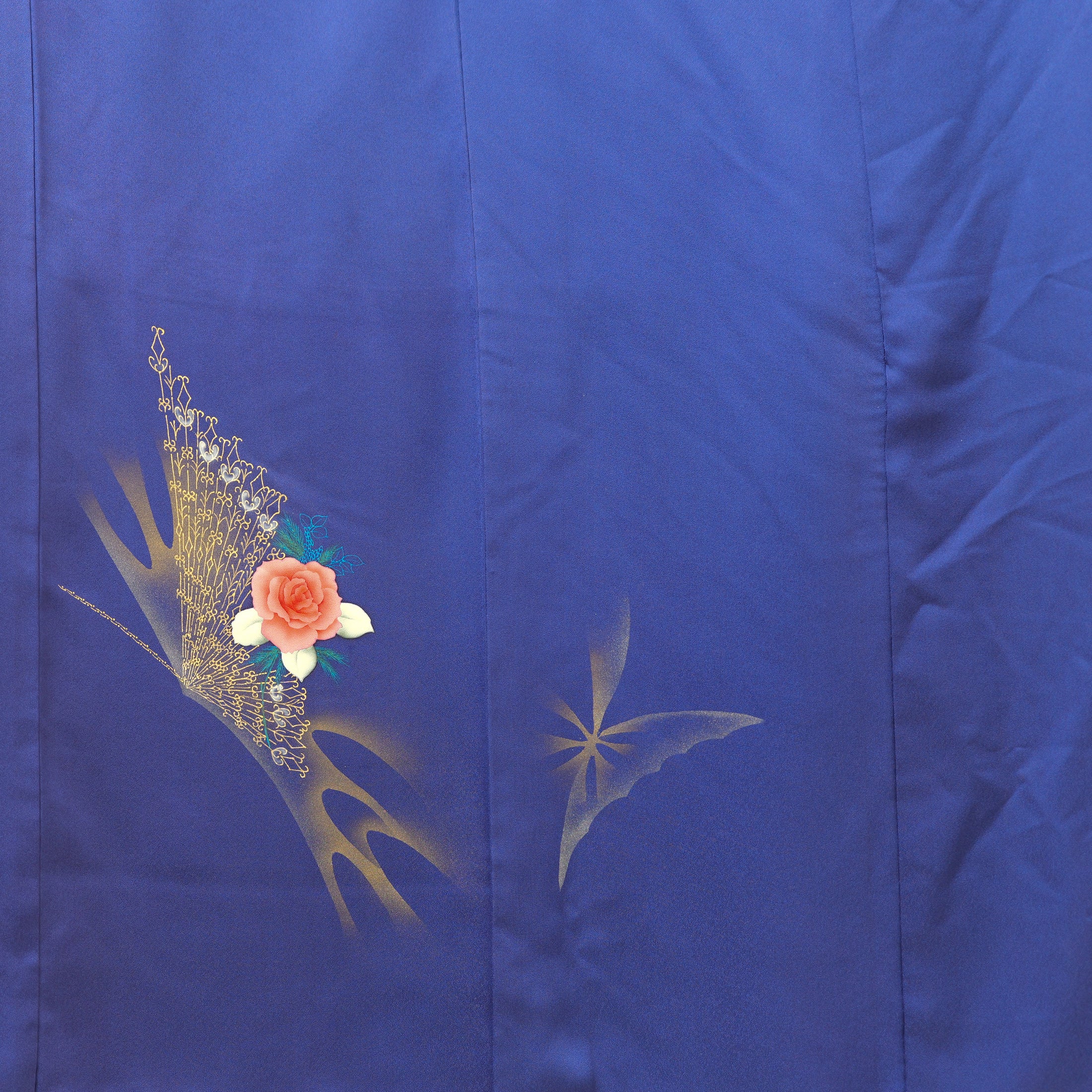 NALB - No Art Left Behind Fabric: 1217NALB-10 Blue floral