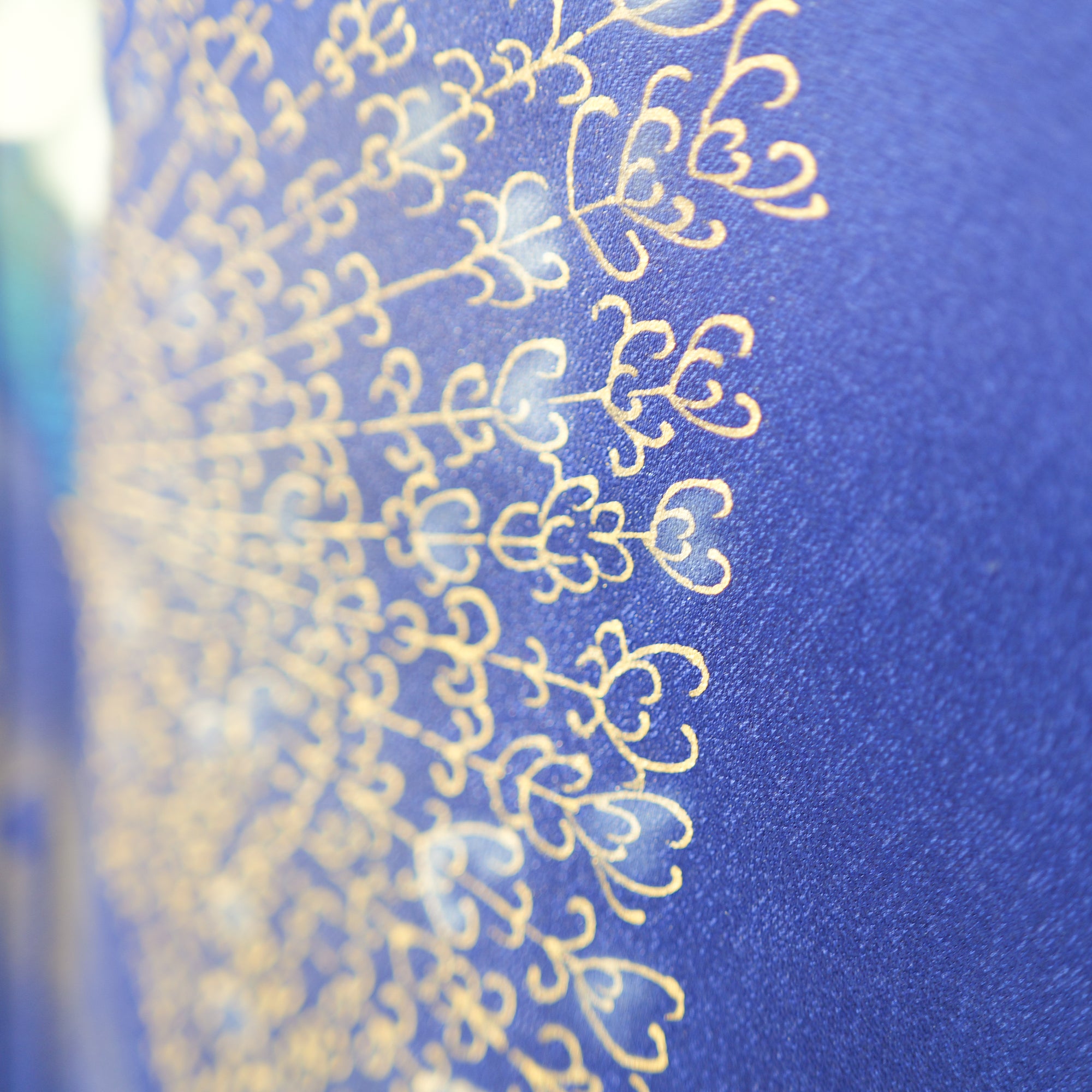 NALB - No Art Left Behind Fabric: 1217NALB-10 Blue floral