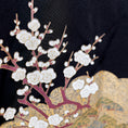 Load image into Gallery viewer, Premium Fabric: 1217-01 | Black and sakuras
