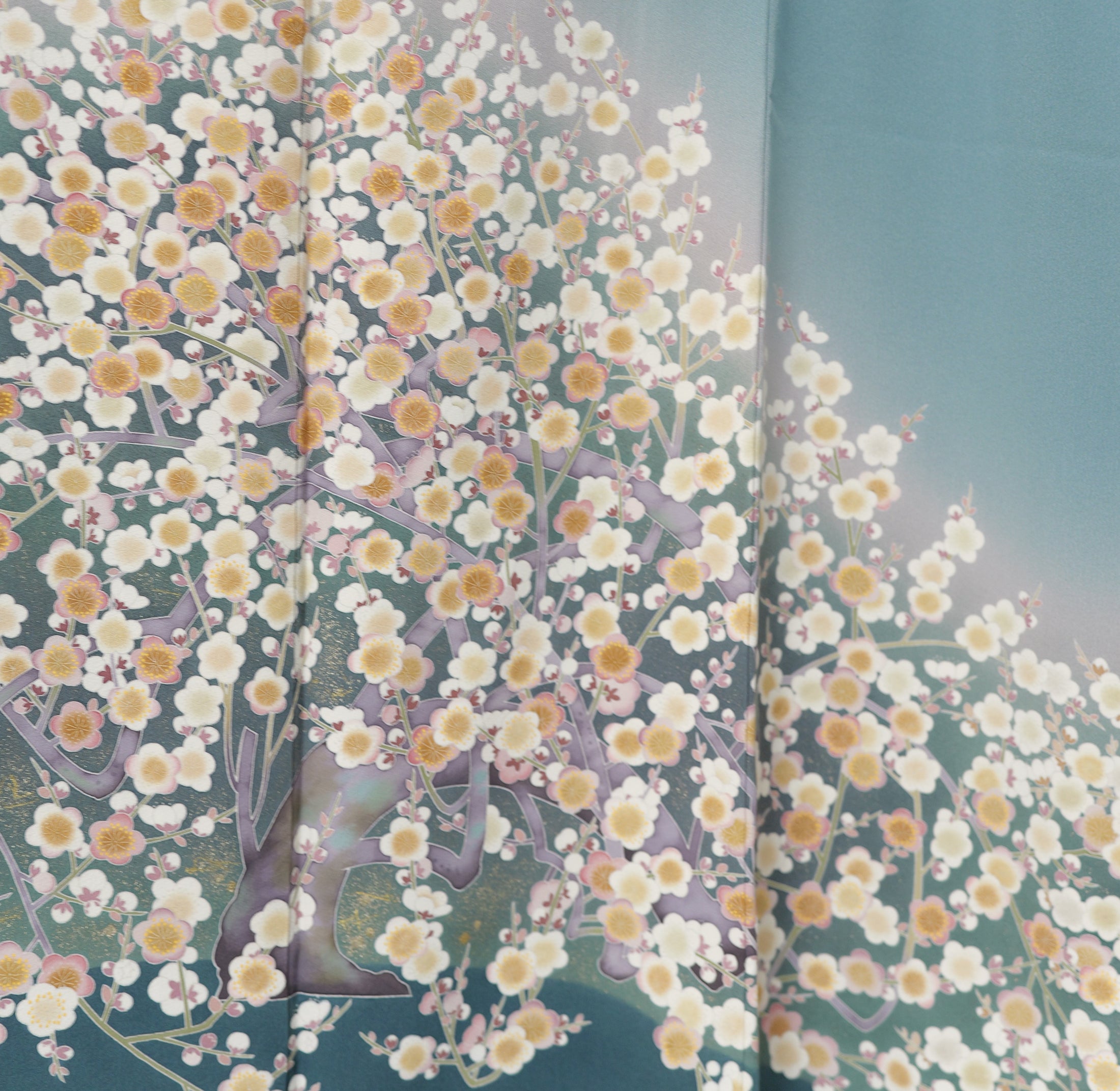 Premium Fabric: Dec29-01 | Sky Blue Florals