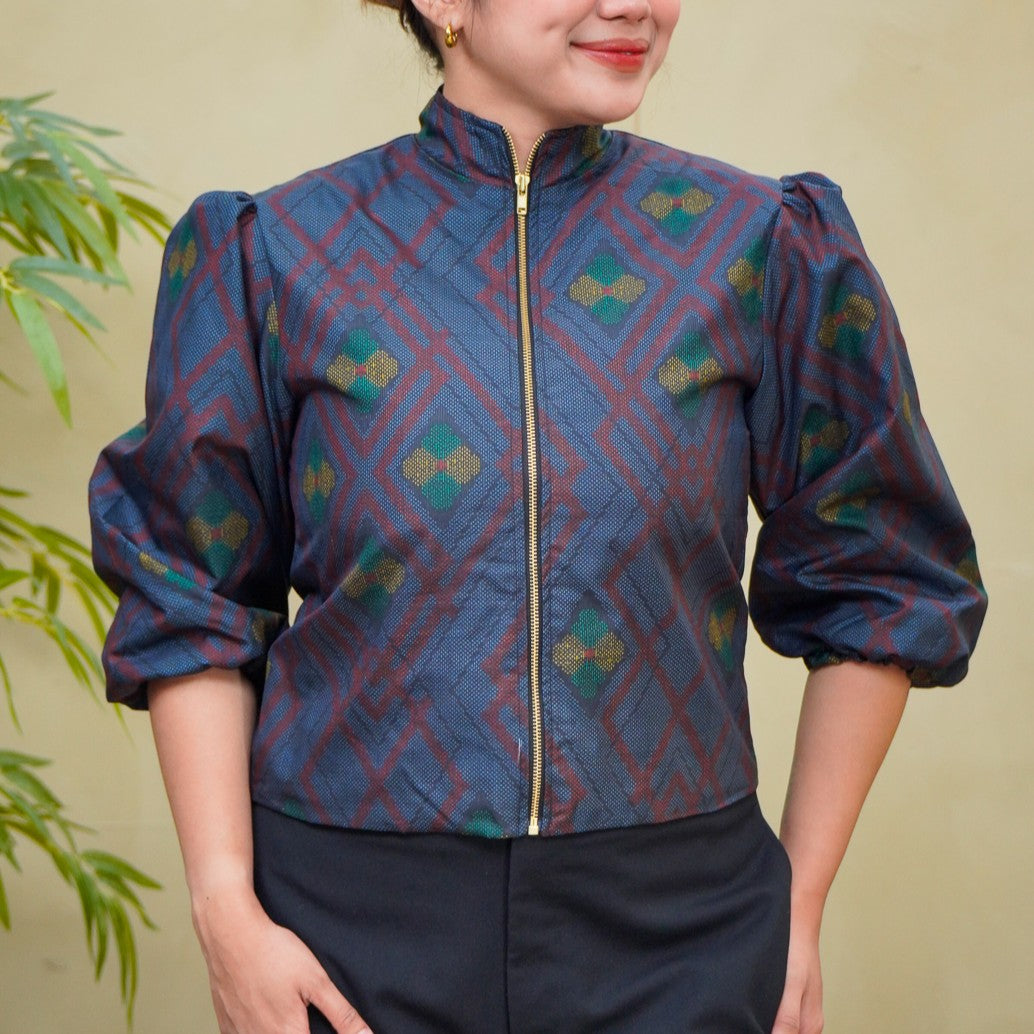 Premium On-hand item: Blue Puff Jacket | LB | PJ8652M -O