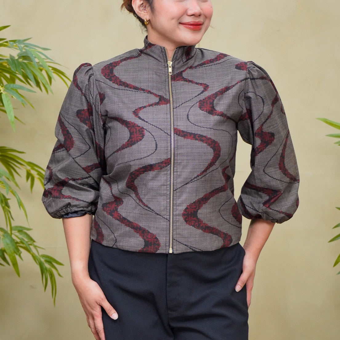 Premium On-hand item: DOROZOME Gray Puff Jacket | Large | PJ8660M -O