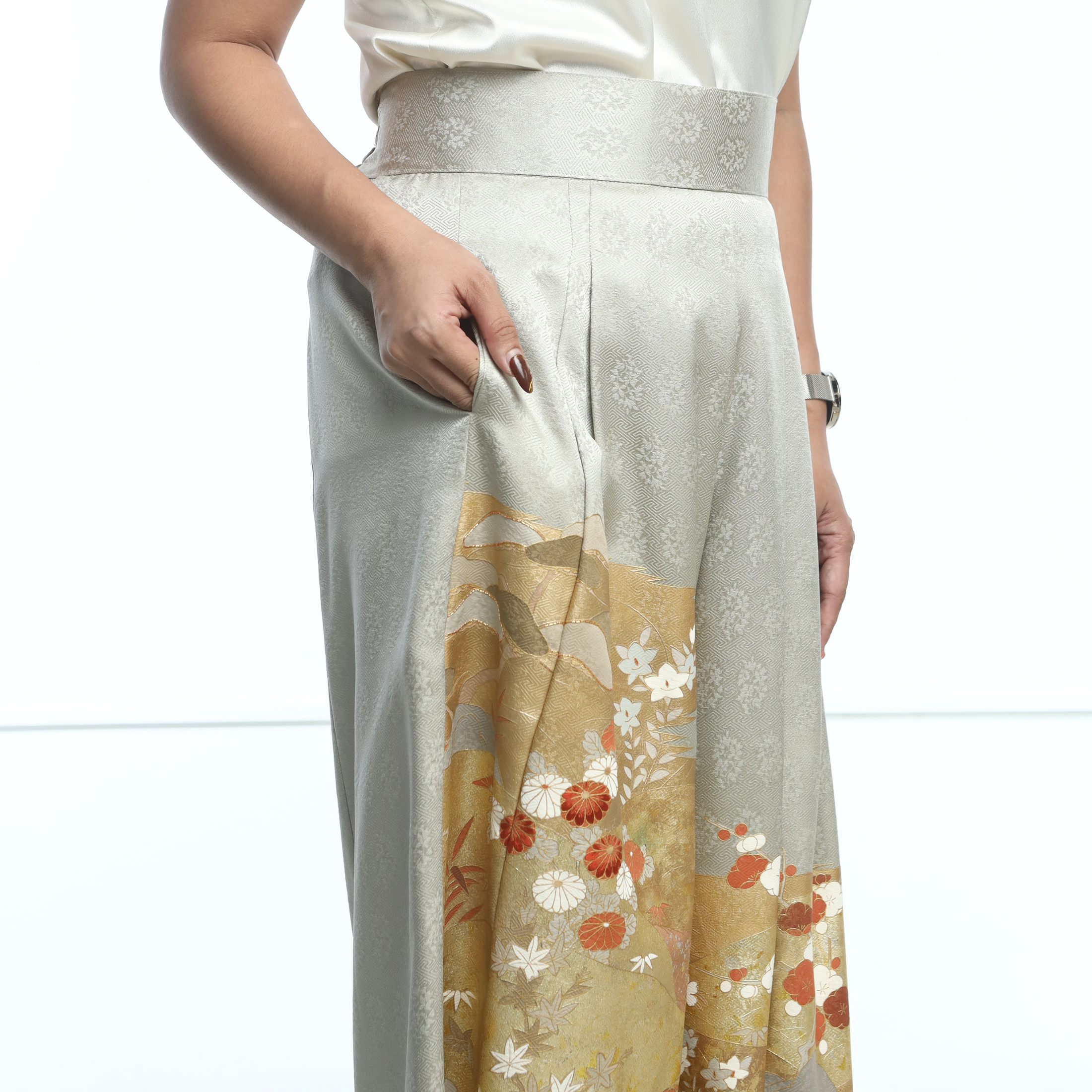 On-hand: Palazzo Pants | PP4112 XLB (with cupro lining)