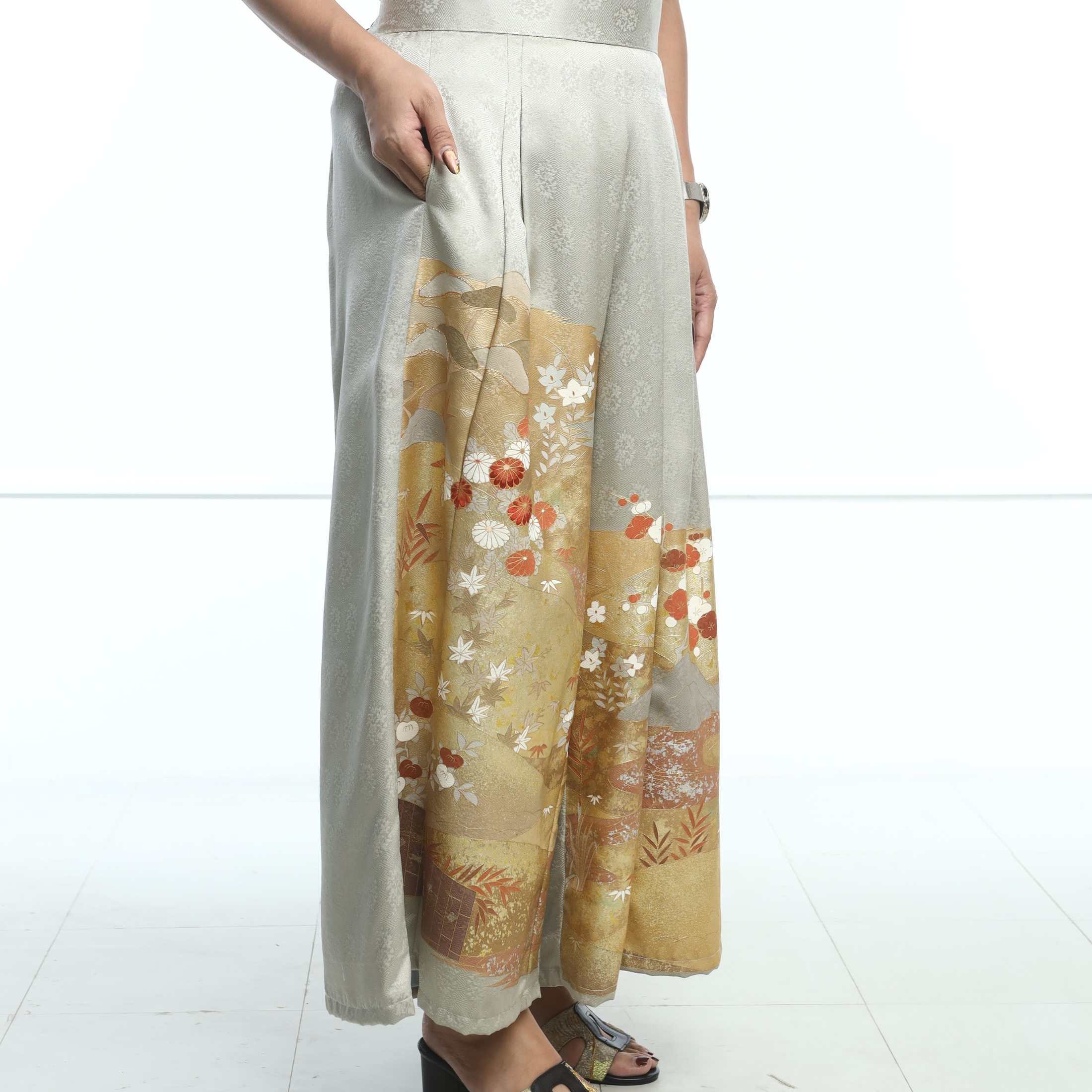 On-hand: Palazzo Pants | PP4112 XLB (with cupro lining)