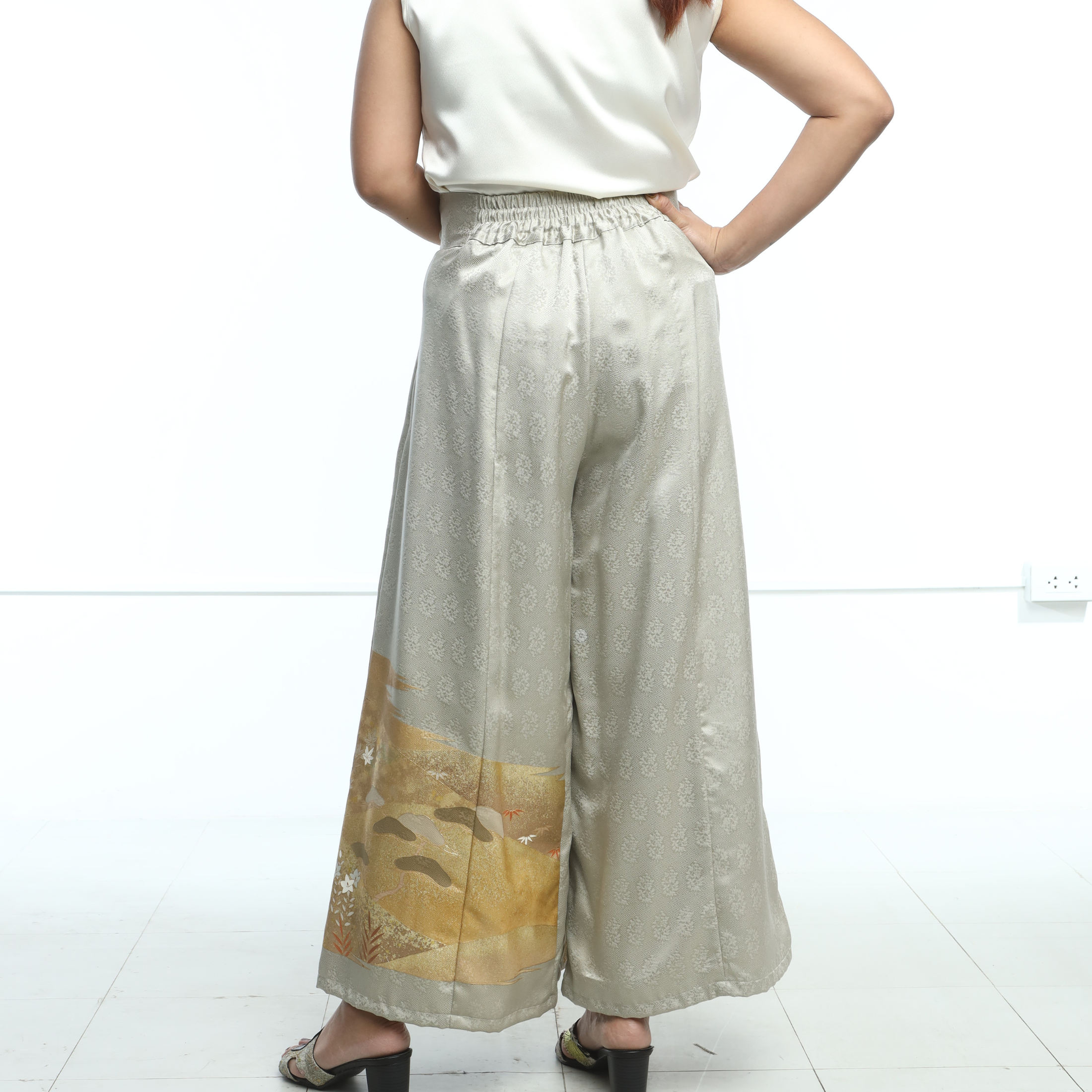 On-hand: Palazzo Pants | PP4112 XLB (with cupro lining)
