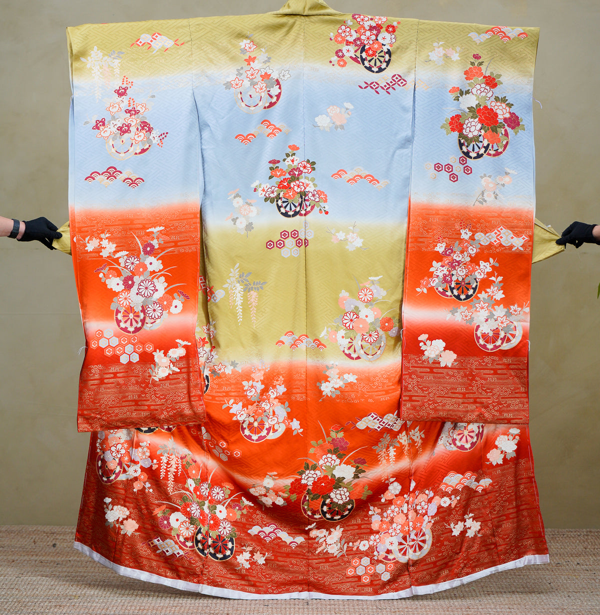 Chiku Fabric: 0908_11 | Colorful Florals