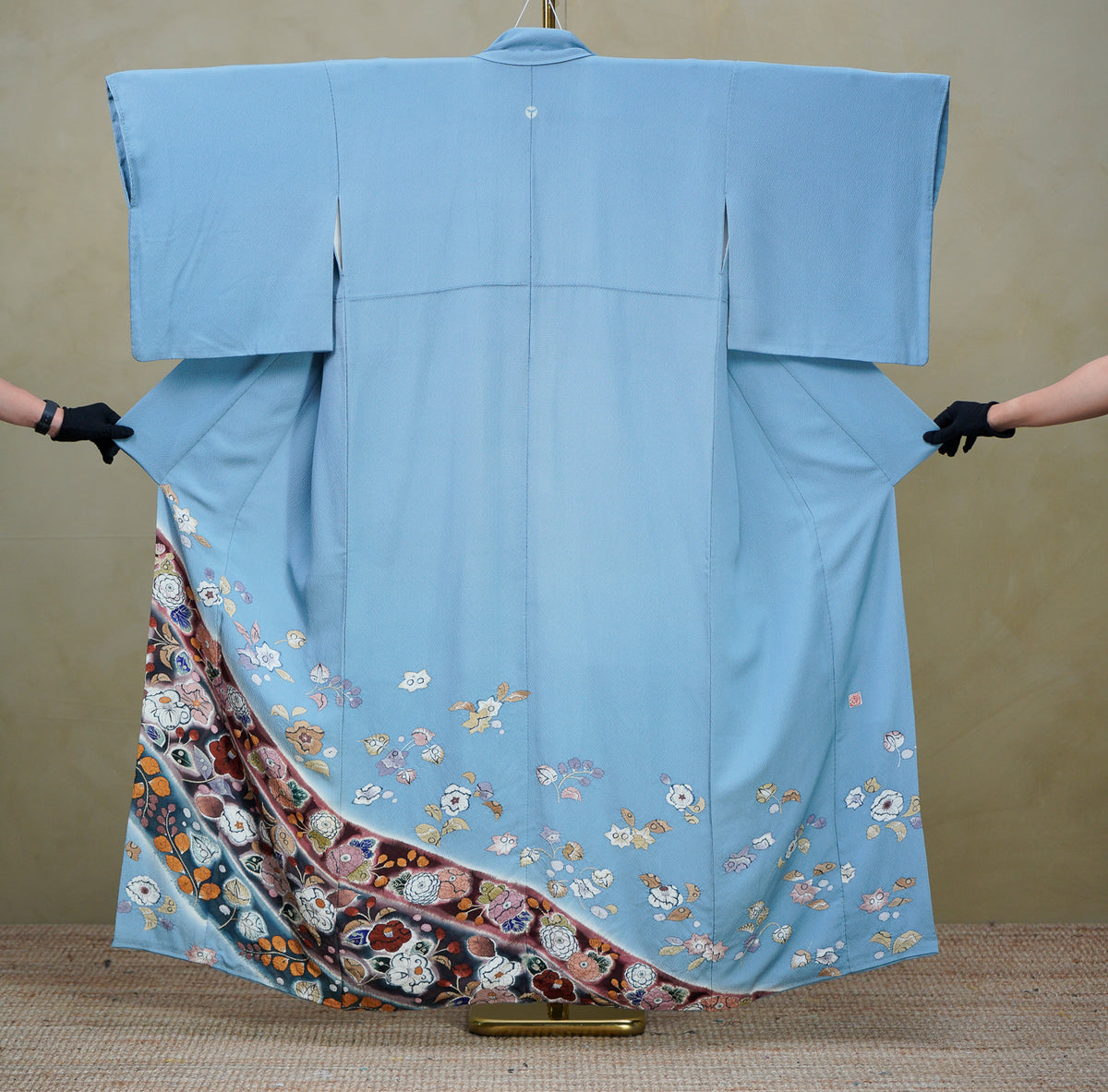 Chiku Fabric: 0908_26 | Baby Blue