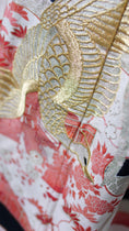 Load image into Gallery viewer, Ap30 On-hand: Black High Slit Skirt With Embroidered Phoenix | Mimi size
