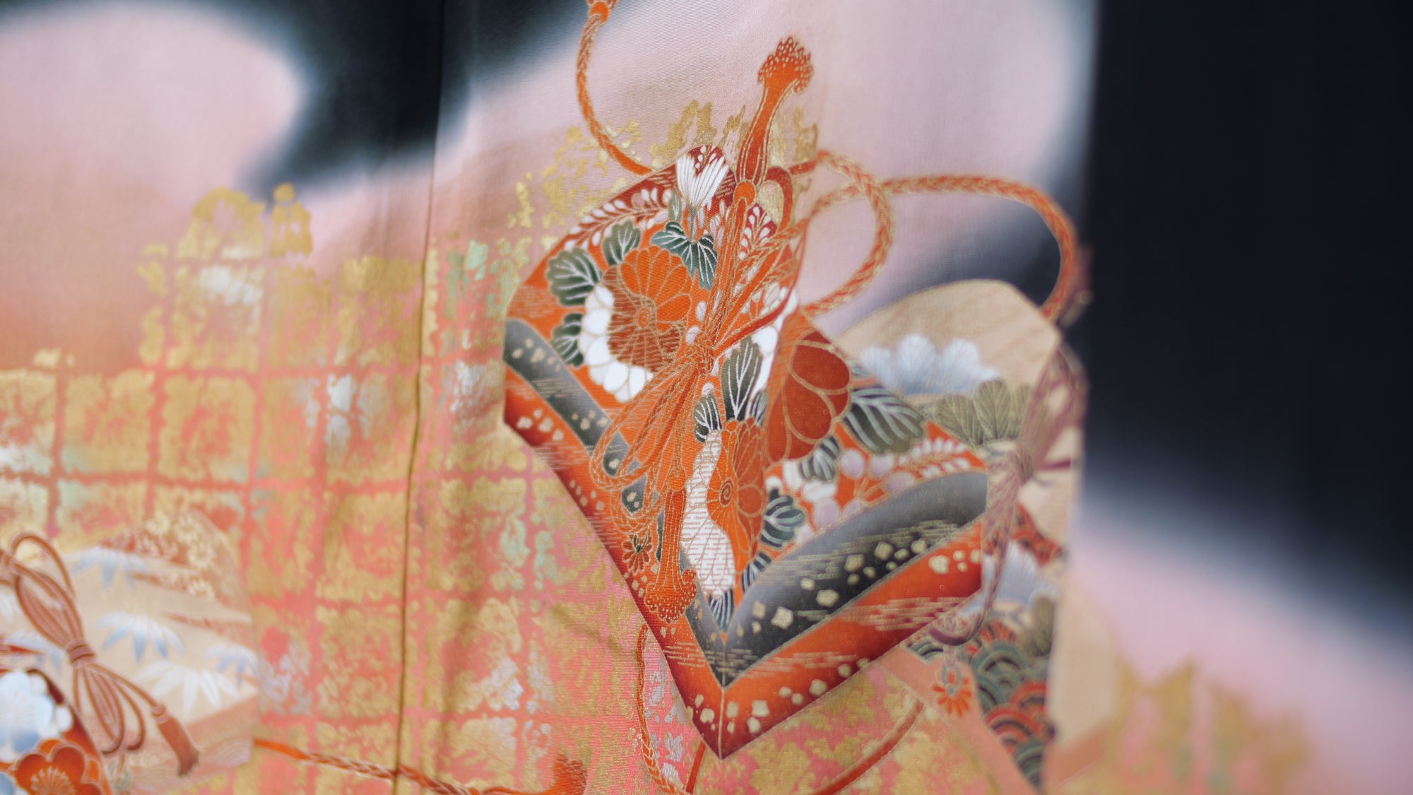 NALB (No Art Left Behind) Fabric: AP27-07 | Black Orange