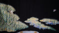 Load image into Gallery viewer, NALB (No Art Left Behind) Fabric: AP27-08 | Black Birds in the Grasslands
