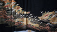 Load image into Gallery viewer, Sakura Collection: AP27-12 | Black Flying Cranes
