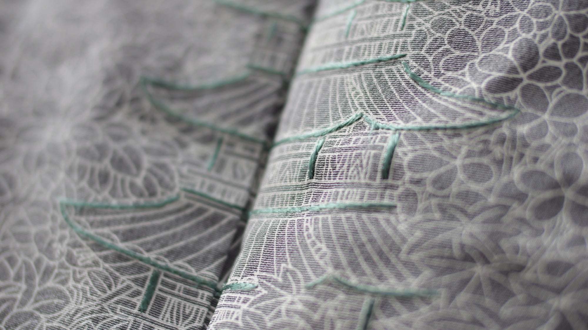 NALB - No Art Left Behind Fabric: Textured Gray MA08-03