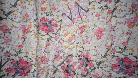NALB - No Art Left Behind Fabric: Pinkish Floral MA08-07
