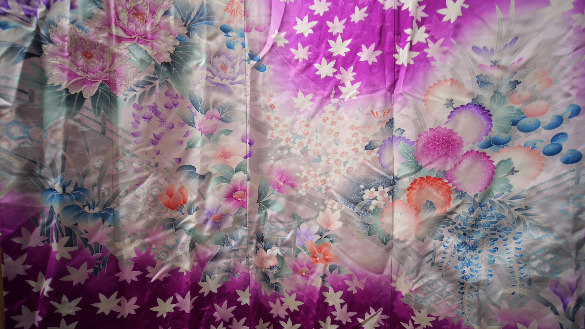 NALB - No Art Left Behind Fabric: MA08-10 | Violet Floral