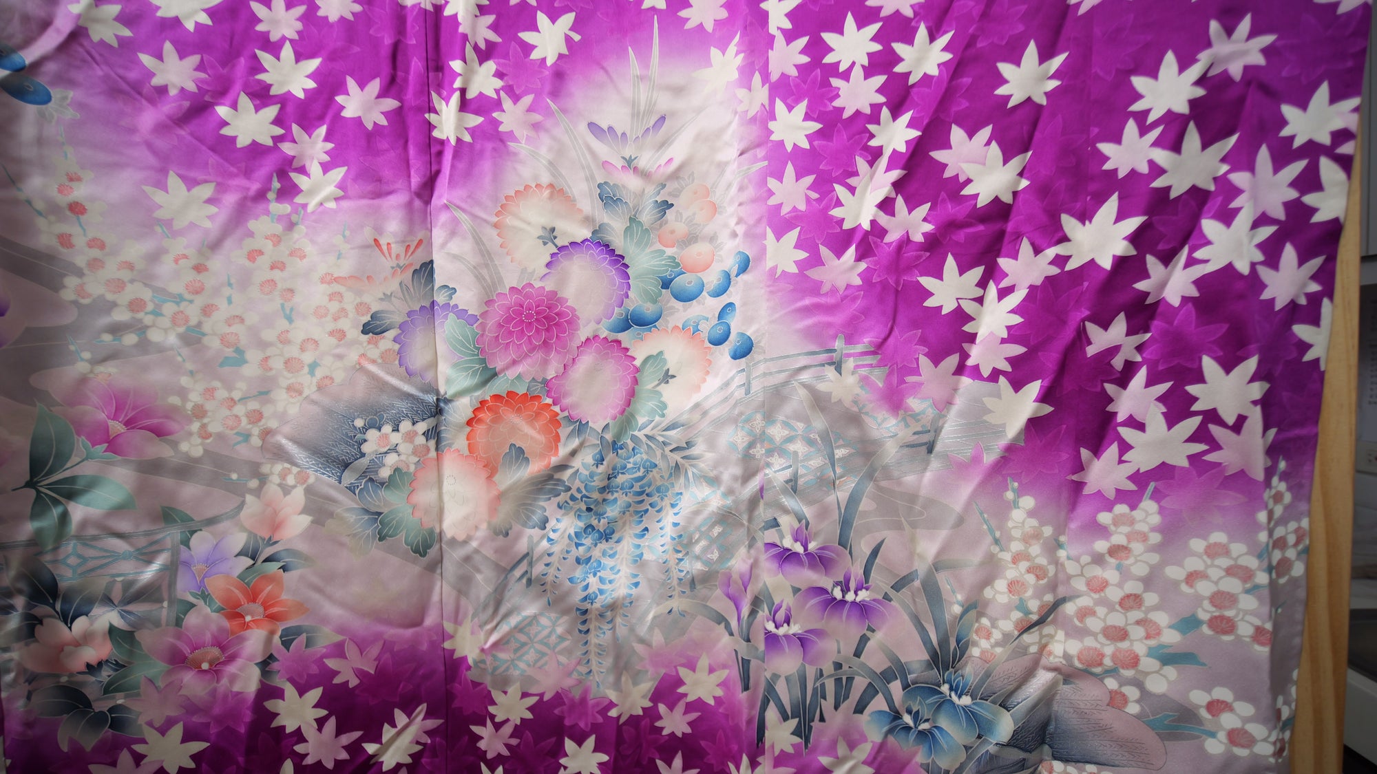 NALB - No Art Left Behind Fabric: MA08-10 | Violet Floral