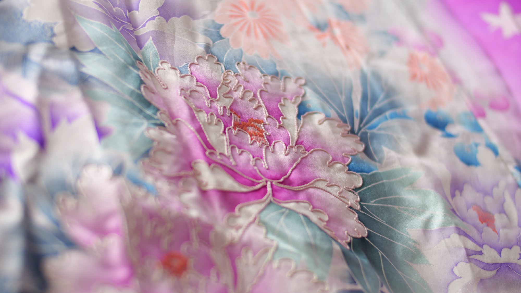NALB - No Art Left Behind Fabric: MA08-10 | Violet Floral