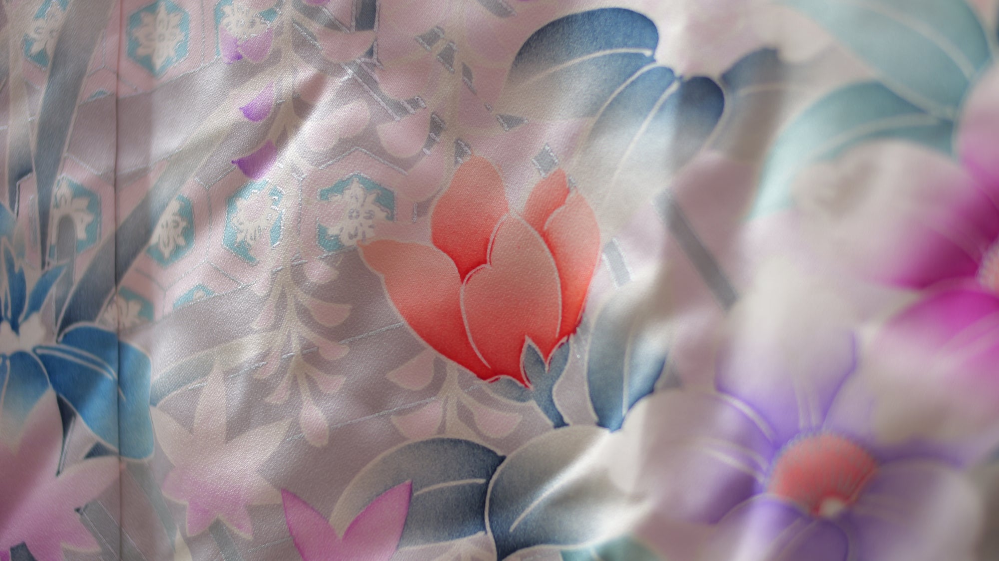 NALB - No Art Left Behind Fabric: MA08-10 | Violet Floral