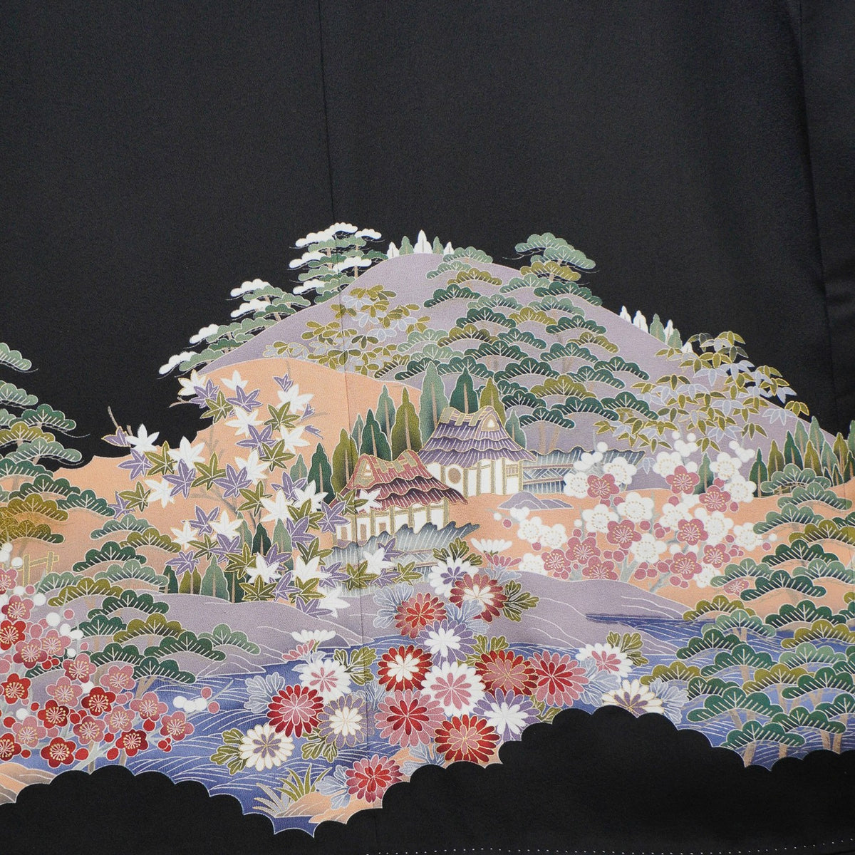 Chiku Fabric: 0911_06 | Garden Bloom