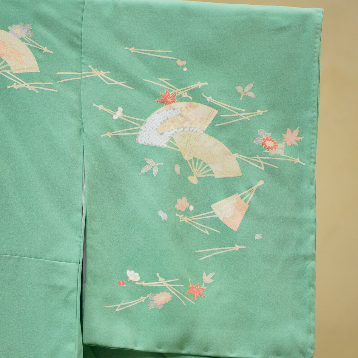 Chiku Fabric: 0911_12 | Mint Petals