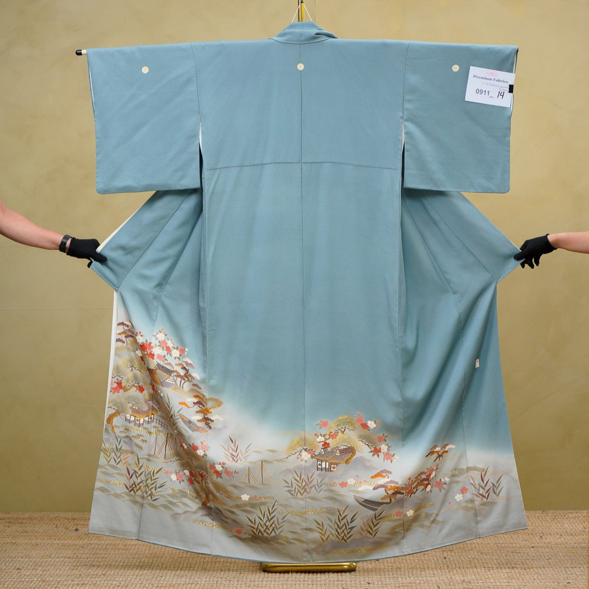 Chiku Fabric: 0911_14 | Golden Paradise