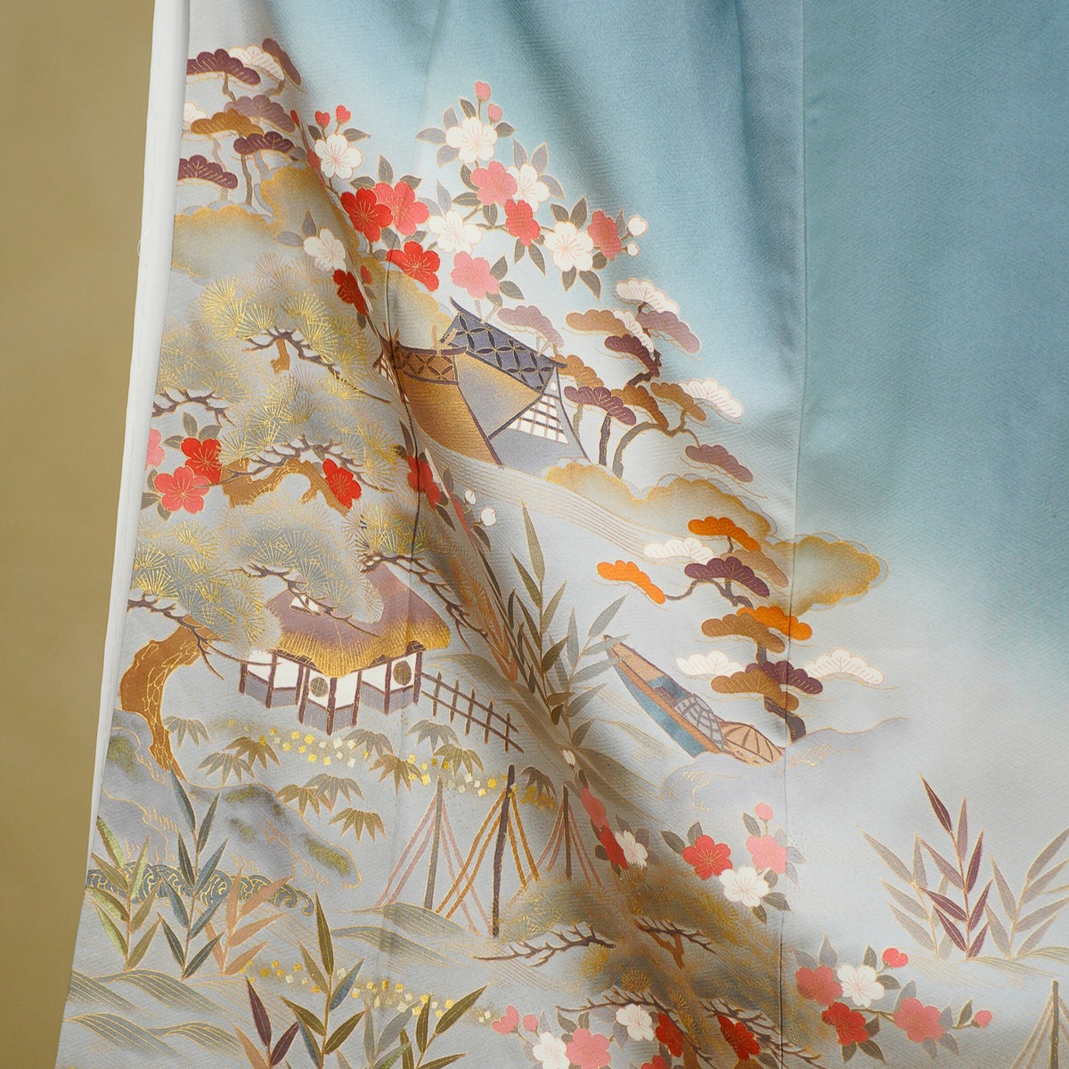 Chiku Fabric: 0911_14 | Golden Paradise