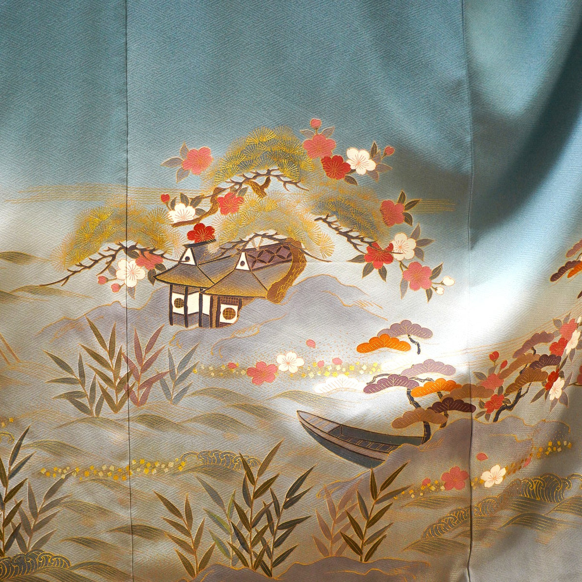 Chiku Fabric: 0911_14 | Golden Paradise