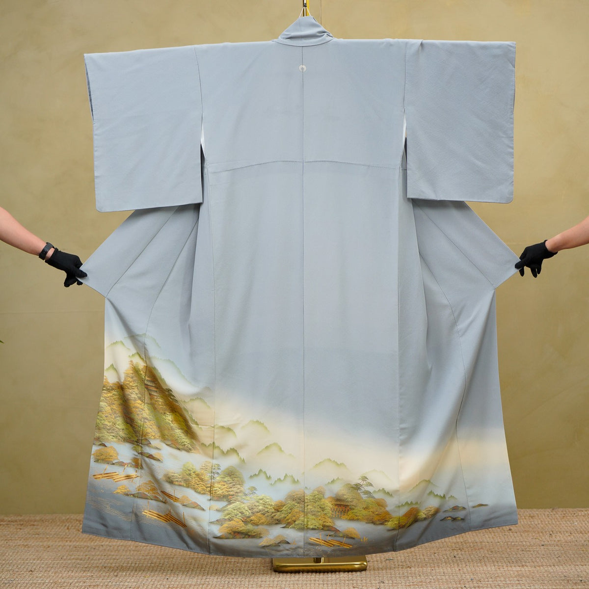 Chiku Fabric: 0911_17 | Mountain Silhouette
