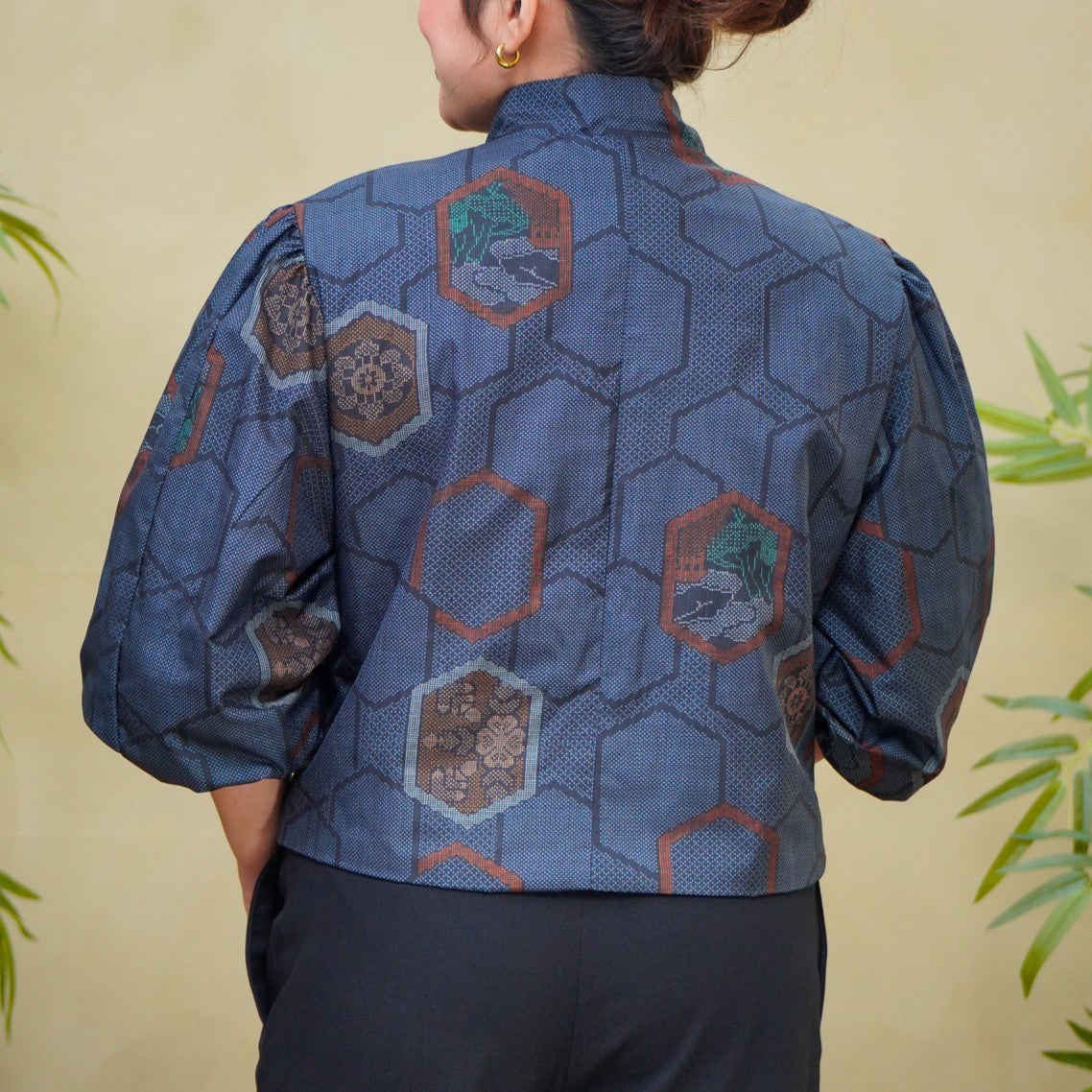 Premium On-hand item: Blue Puff Jacket | XLB | PJ8655M -O