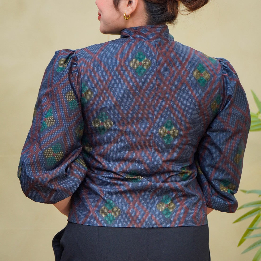 Premium On-hand item: Blue Puff Jacket | LB | PJ8652M -O