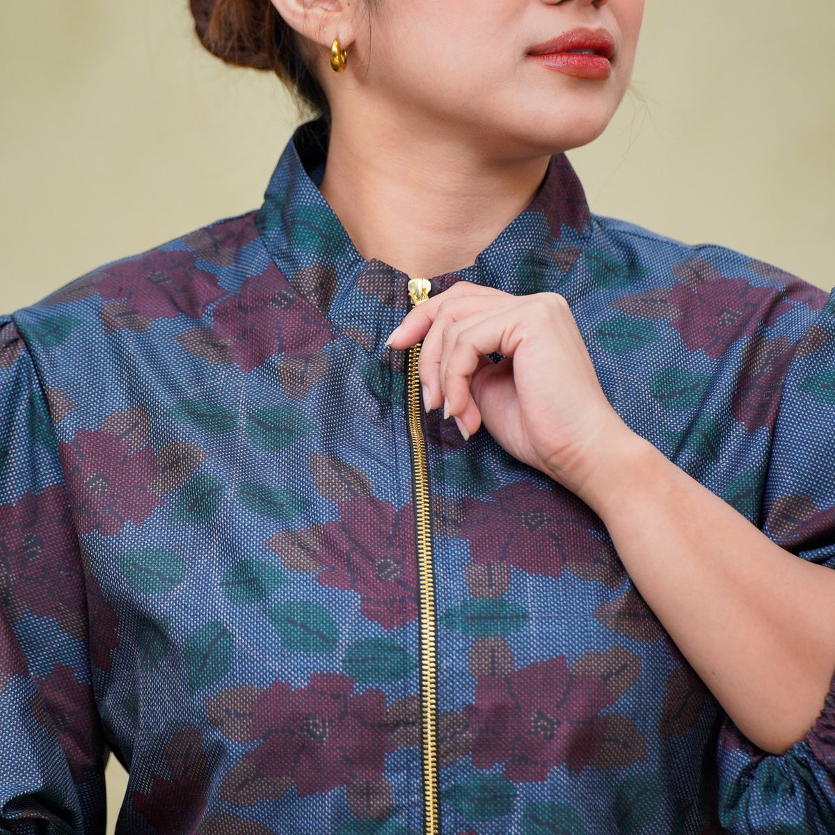 Premium On-hand item: Blue Puff Jacket | XLB | PJ8653M -O