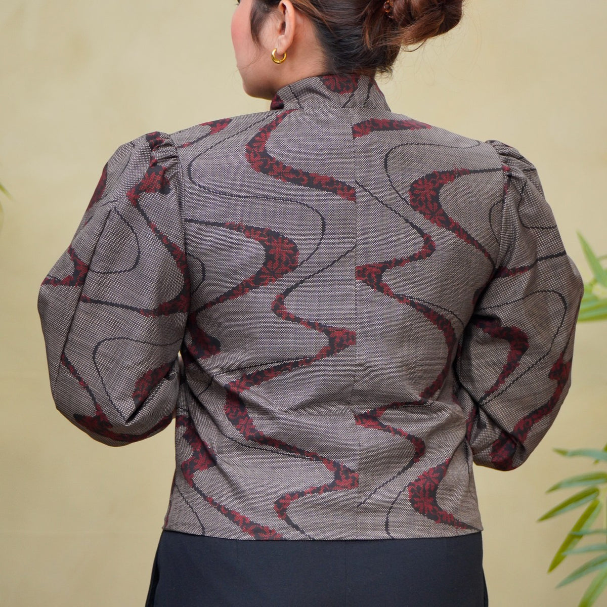 Premium On-hand item: DOROZOME Gray Puff Jacket | Large | PJ8660M -O