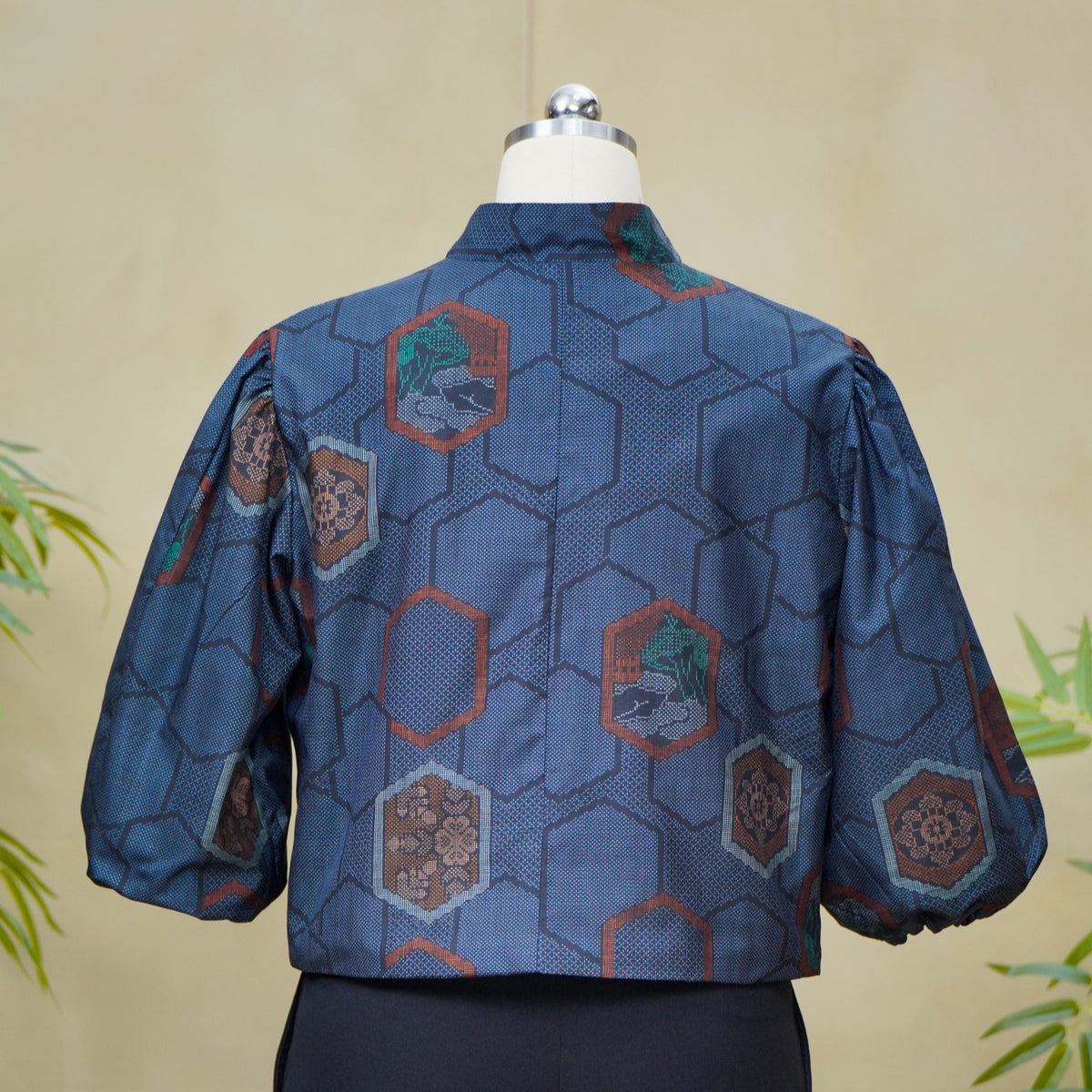 Premium On-hand item: Blue Puff Jacket | XLB | PJ8655M -O