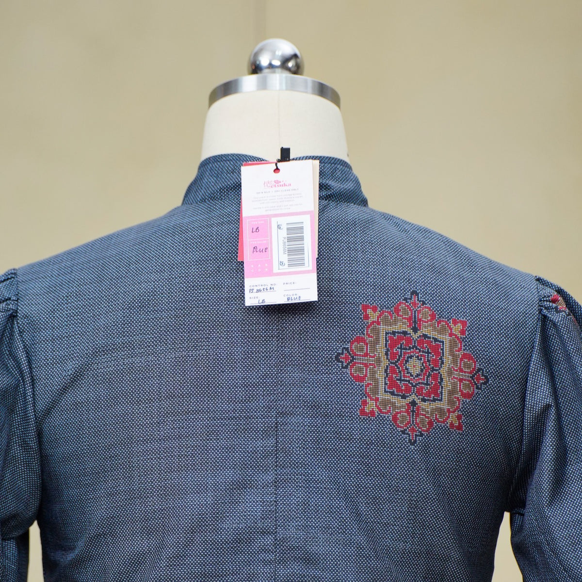 Premium On-hand item: Blue Puff Jacket | LB | PJ8656M -O