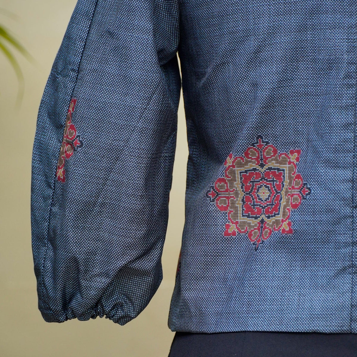 Premium On-hand item: Blue Puff Jacket | LB | PJ8656M -O