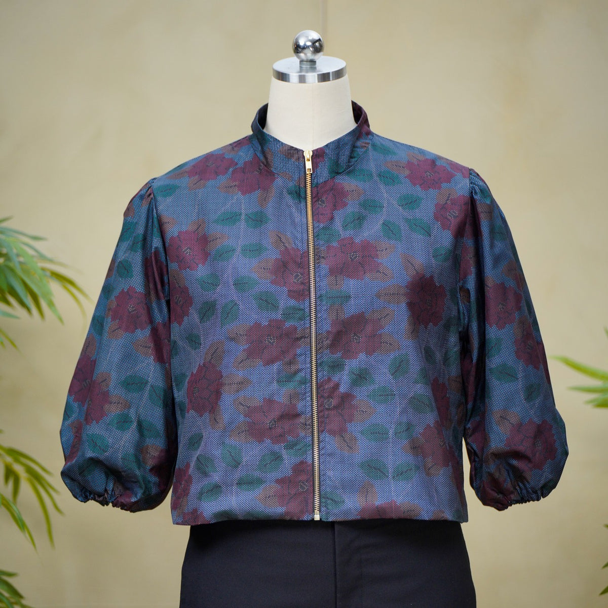 Premium On-hand item: Blue Puff Jacket | XLB | PJ8653M -O