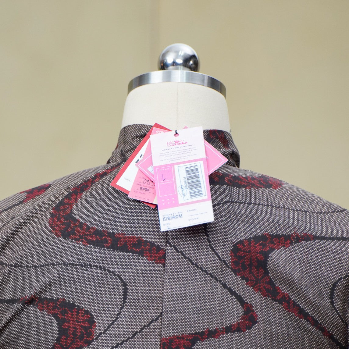 Premium On-hand item: DOROZOME Gray Puff Jacket | Large | PJ8660M -O
