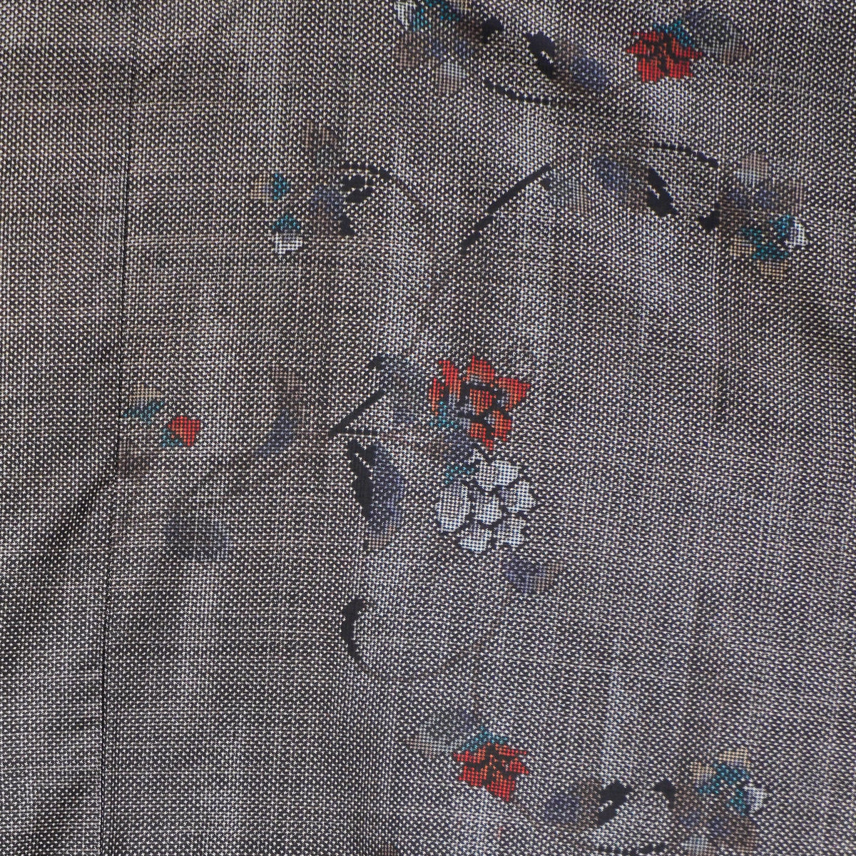 [Certificate] Premium Oshima Fabric: 0923_03 | Branches of Flowers
