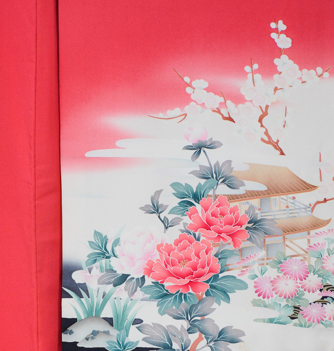 Premium Sho Fabric: 0908_03 | Ruby Forest
