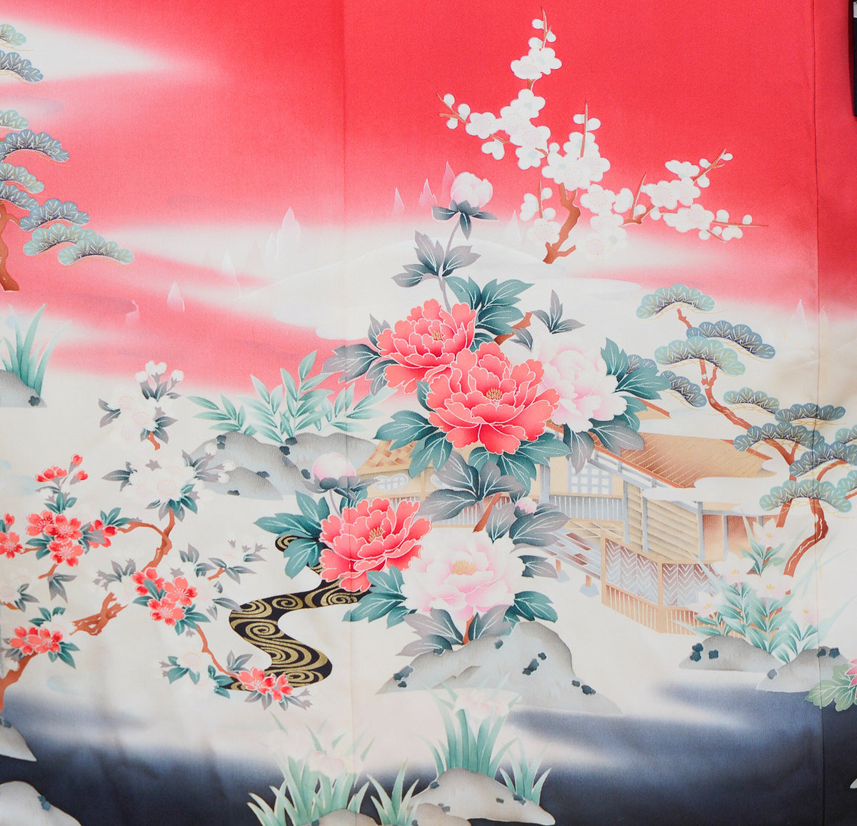 Premium Sho Fabric: 0908_03 | Ruby Forest