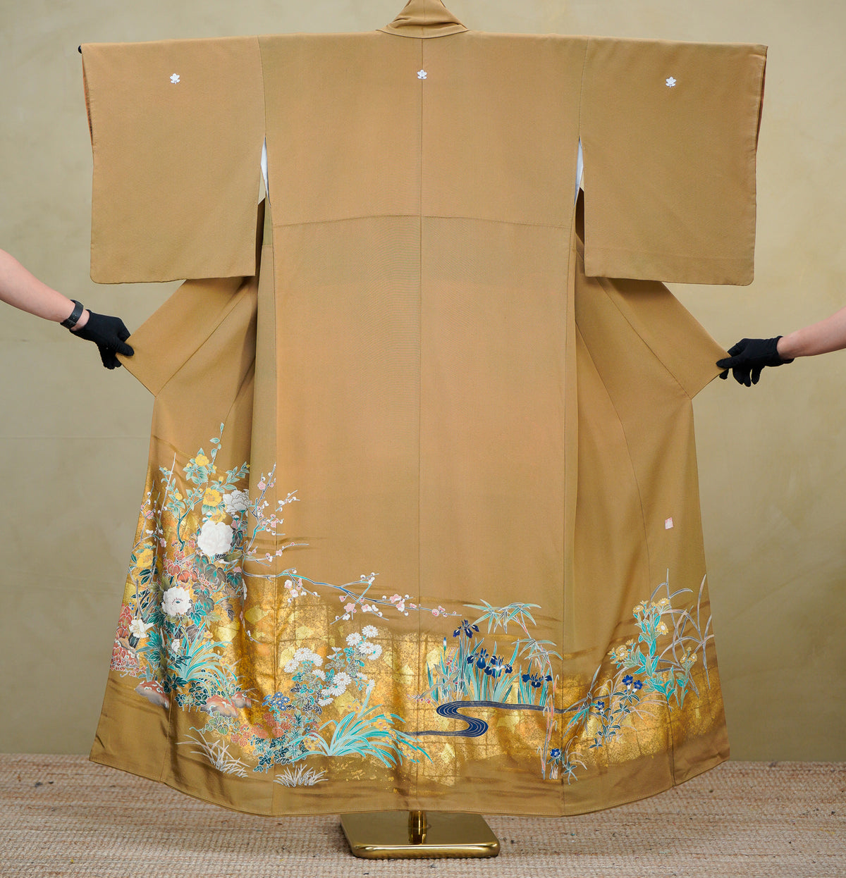 Premium Sho Fabric: 0908_04 | Golden Brown Autumn