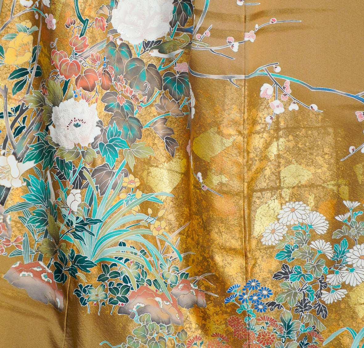 Premium Sho Fabric: 0908_04 | Golden Brown Autumn