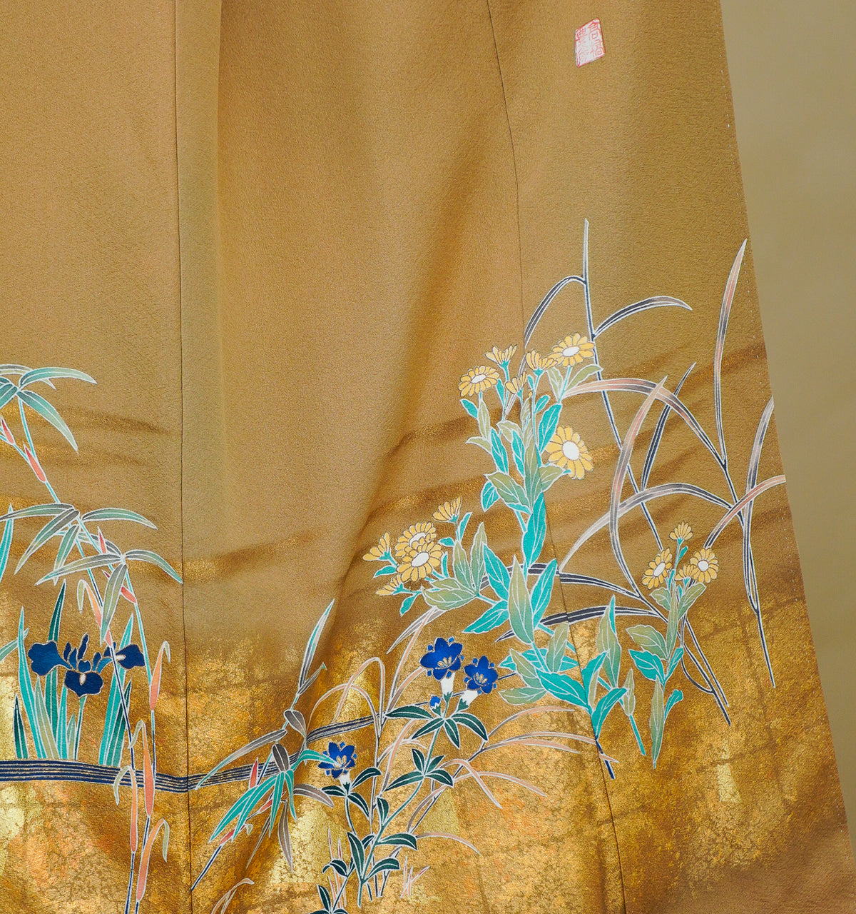 Premium Sho Fabric: 0908_04 | Golden Brown Autumn
