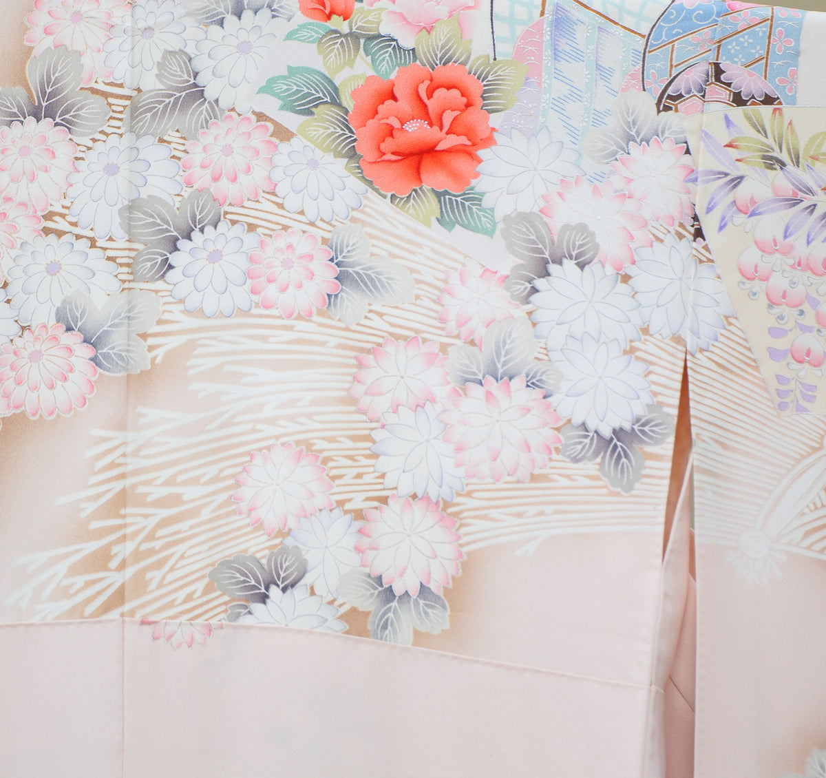Premium Sho Fabric: 0908_05 | Ivory Garden