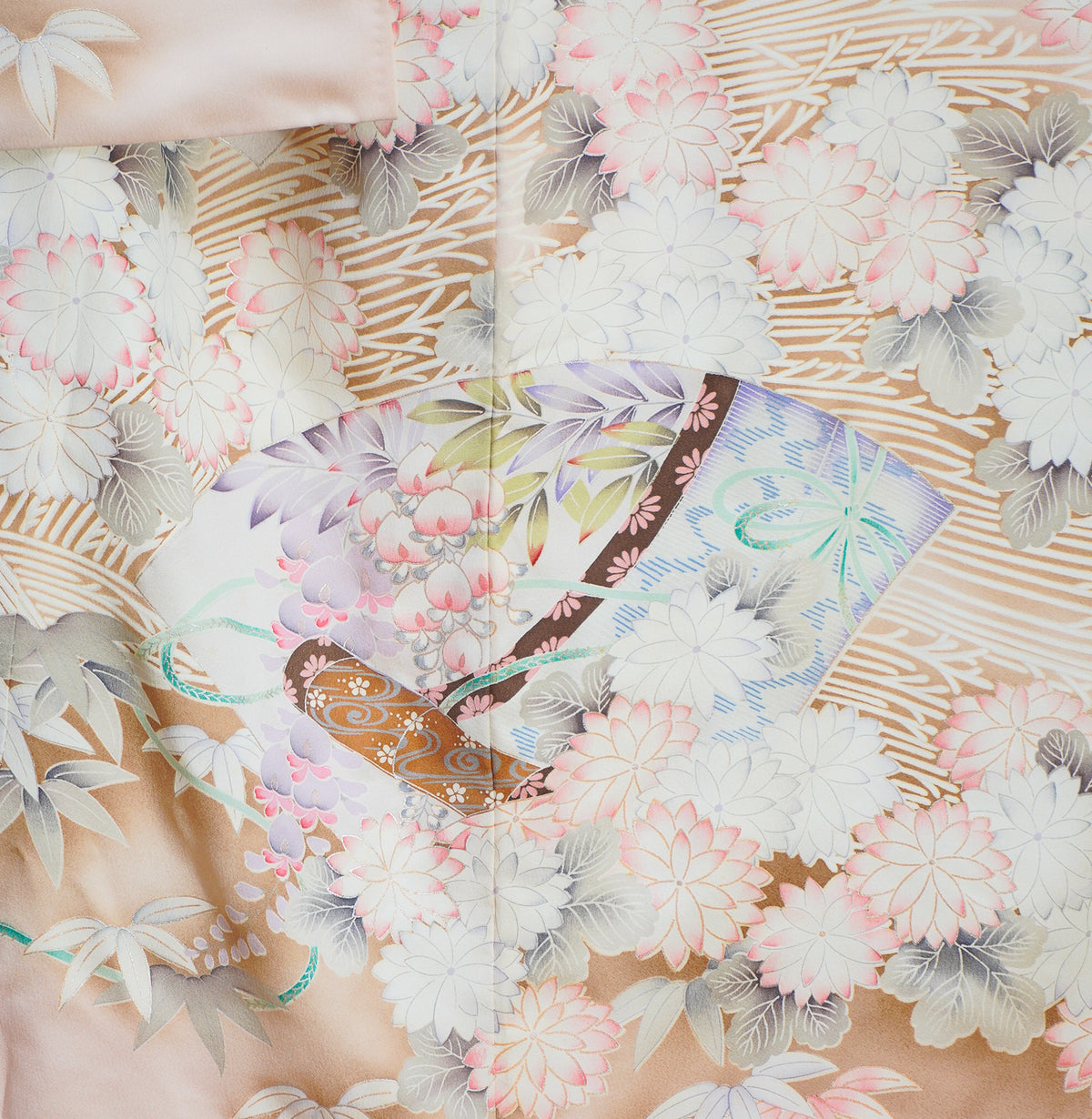 Premium Sho Fabric: 0908_05 | Ivory Garden